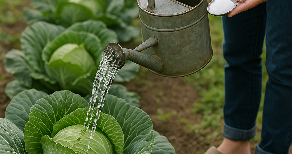 Почему китайцы поливают капусту солёной водой?