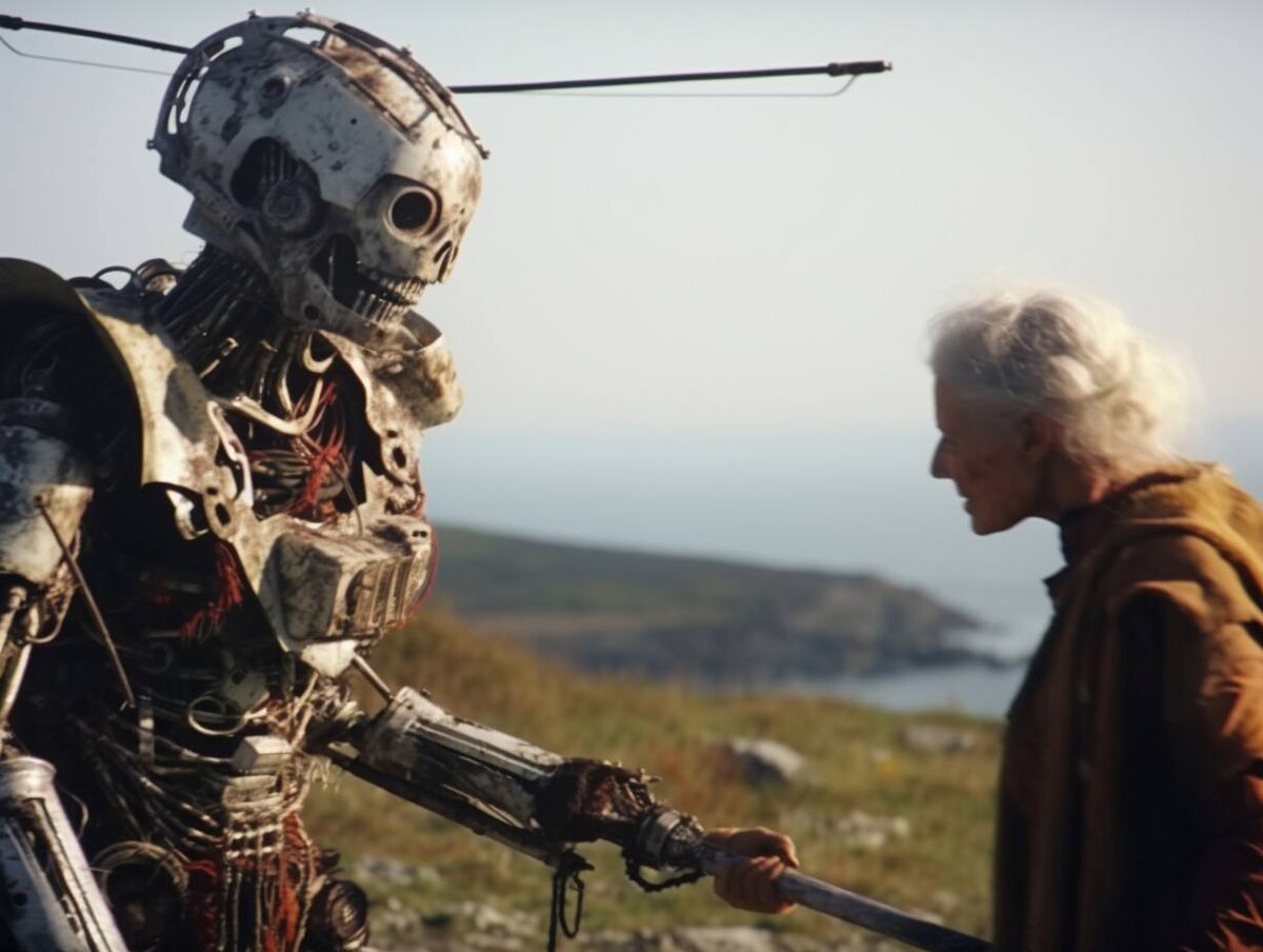 Кадр из фильма "Остров ржавого генерала" (1988)