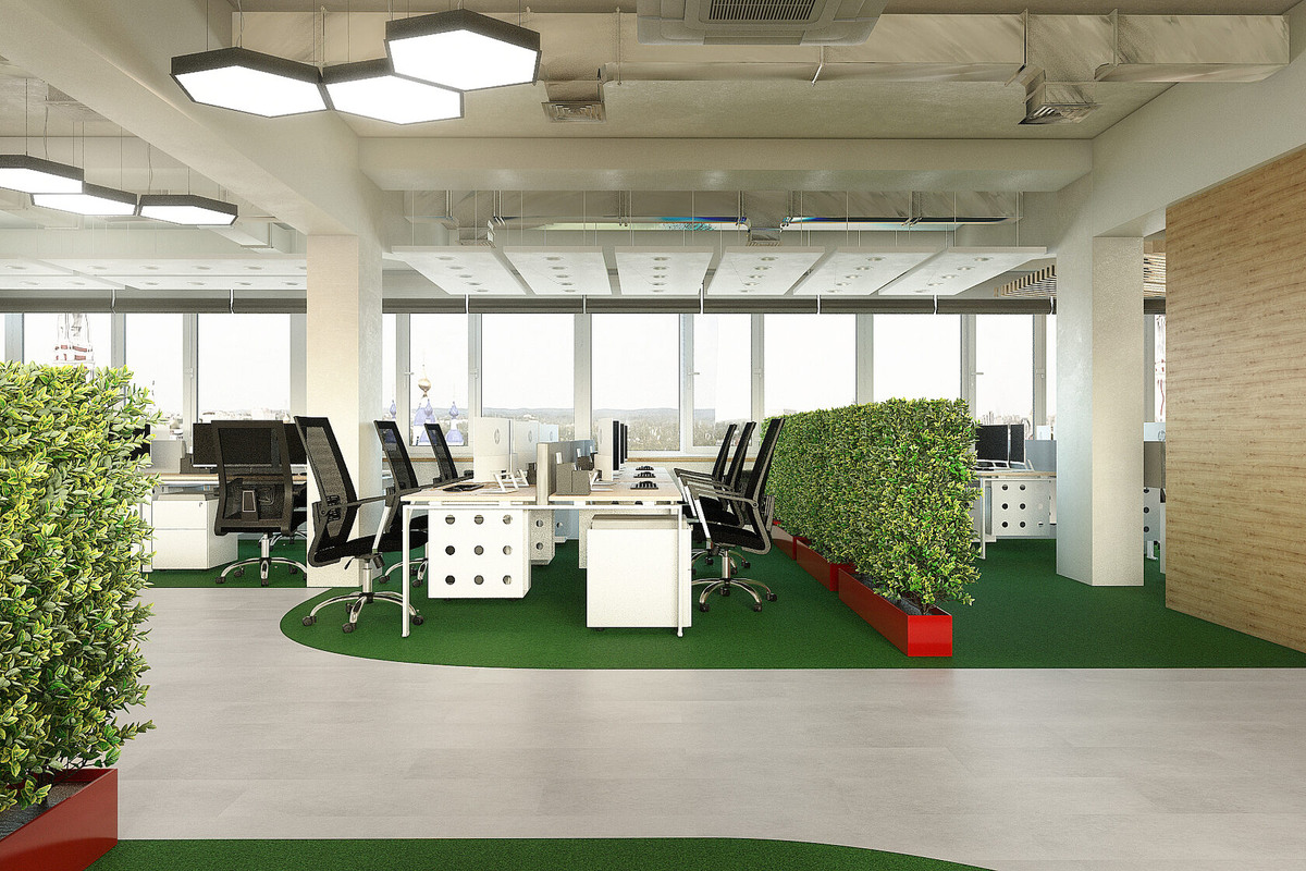 Офис инвестиционной компании по нашему проекту.  Подробнее: Коммерческие интерьеры от Design-Design