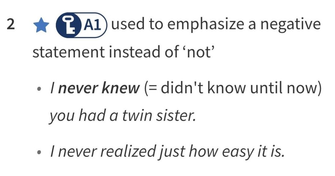 //www.oxfordlearnersdictionaries.com/definition/english/never_1?q=never