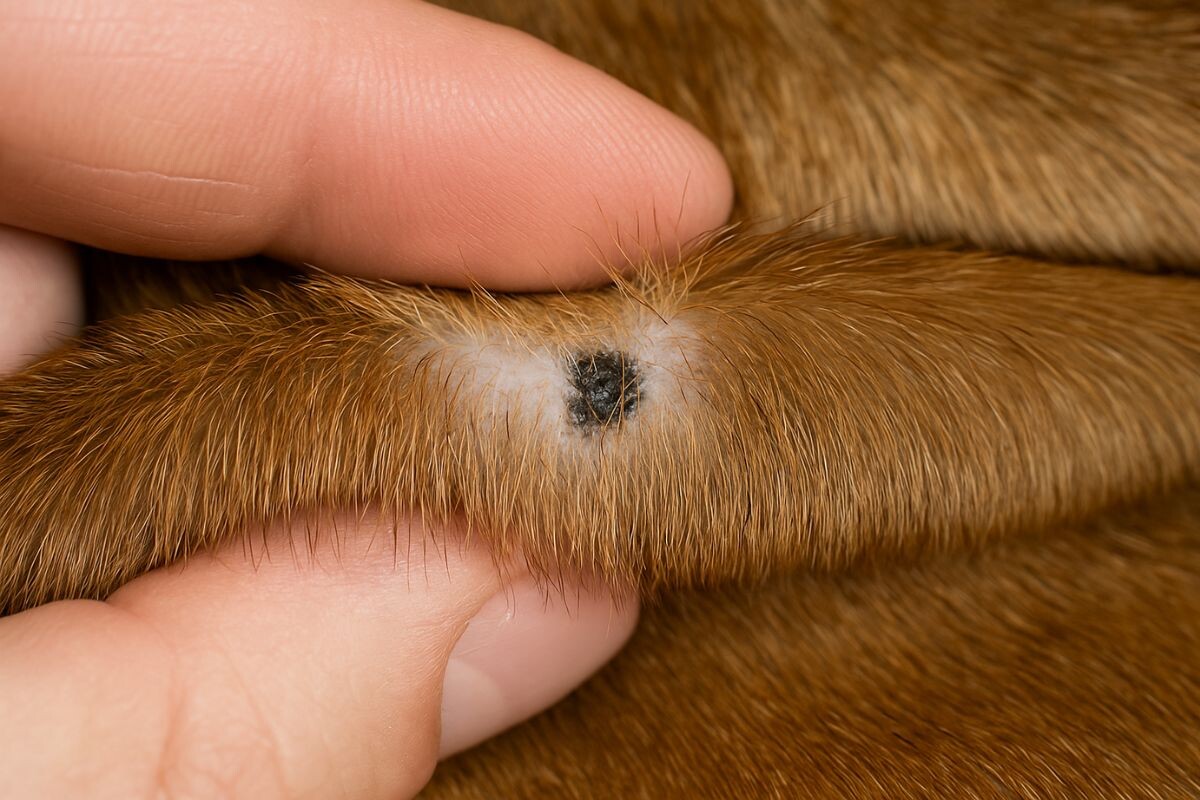 Новообразование на коже у собаки 