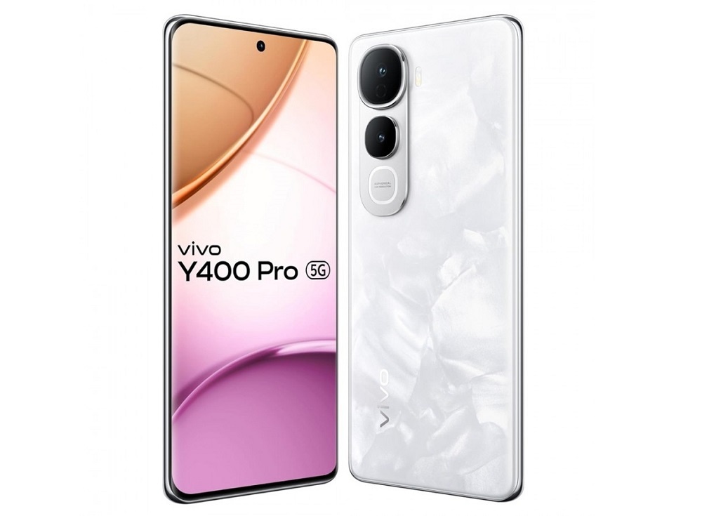 Смартфон Vivo Y400 Pro в оригинальном белом цвете корпуса