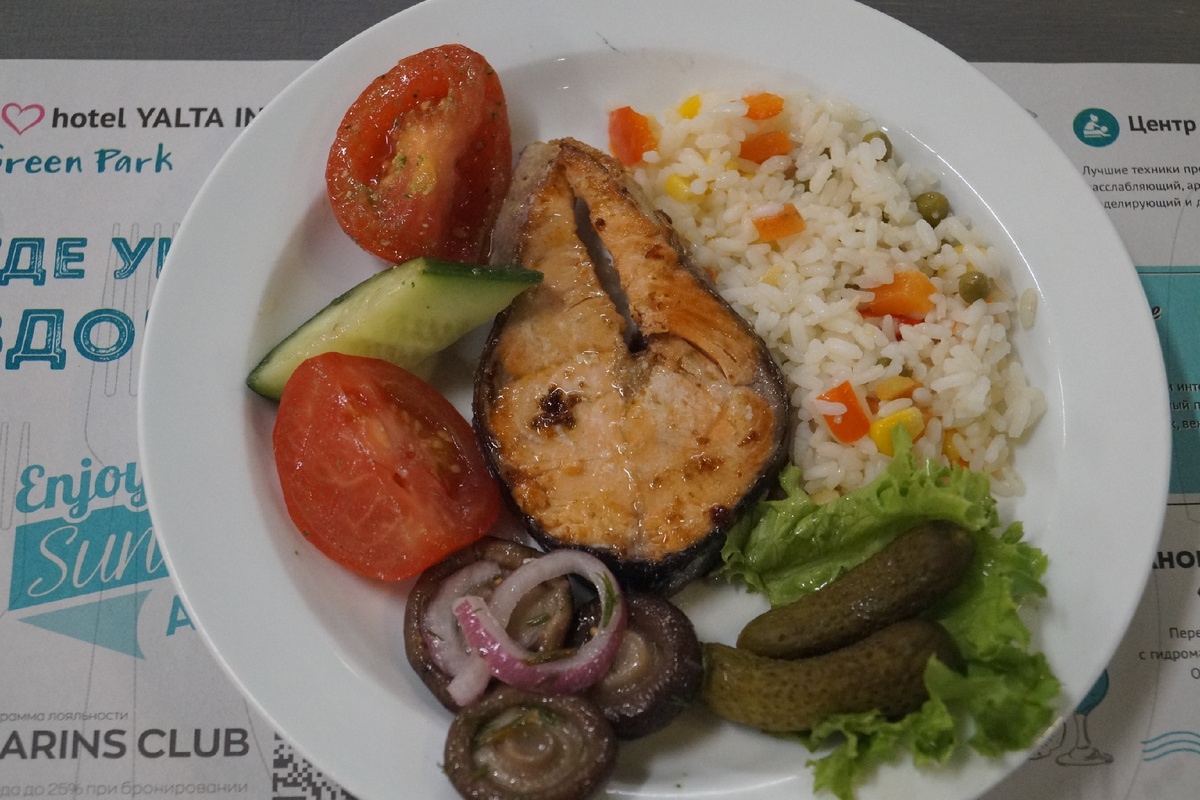 фото автора (моя тарелочка)