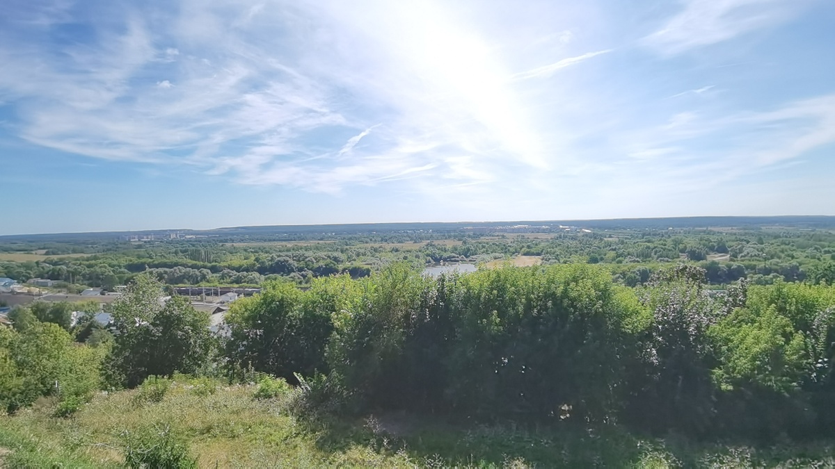 фото из архива автора Вид со смотровой площадки на Клязьму