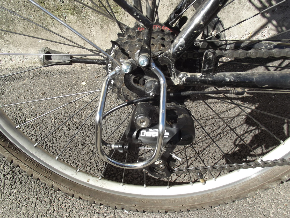 Вполне достойное заднее переключение.