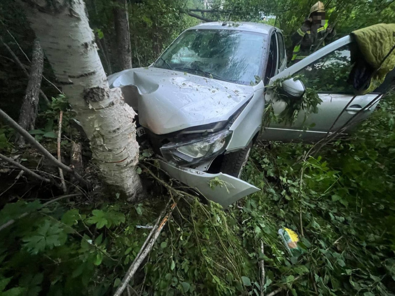    Пенсионерка уснула за рулем и попала в больницу в КарелииГАИ Карелии