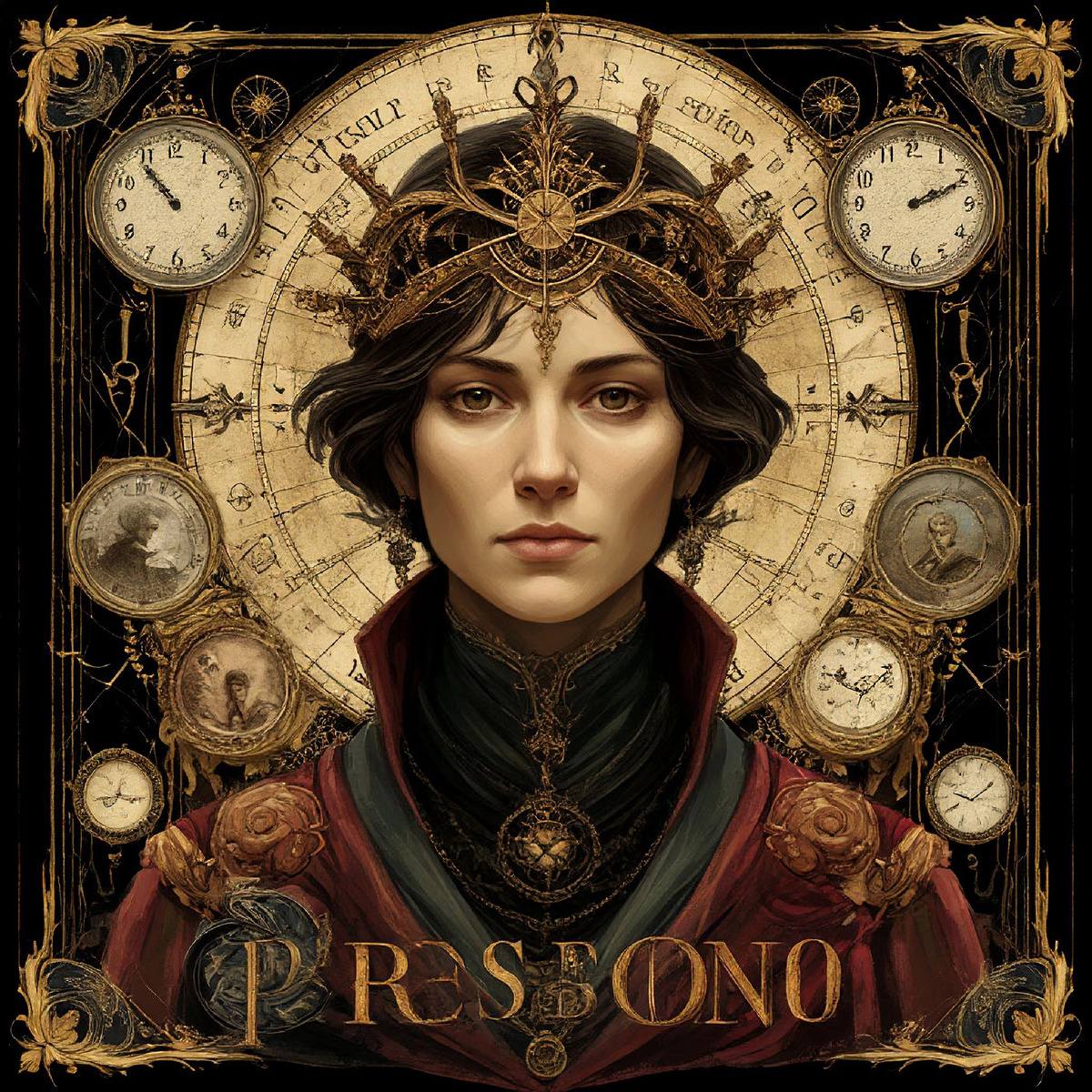 Фотография в стиле "Портрет с артефактами"