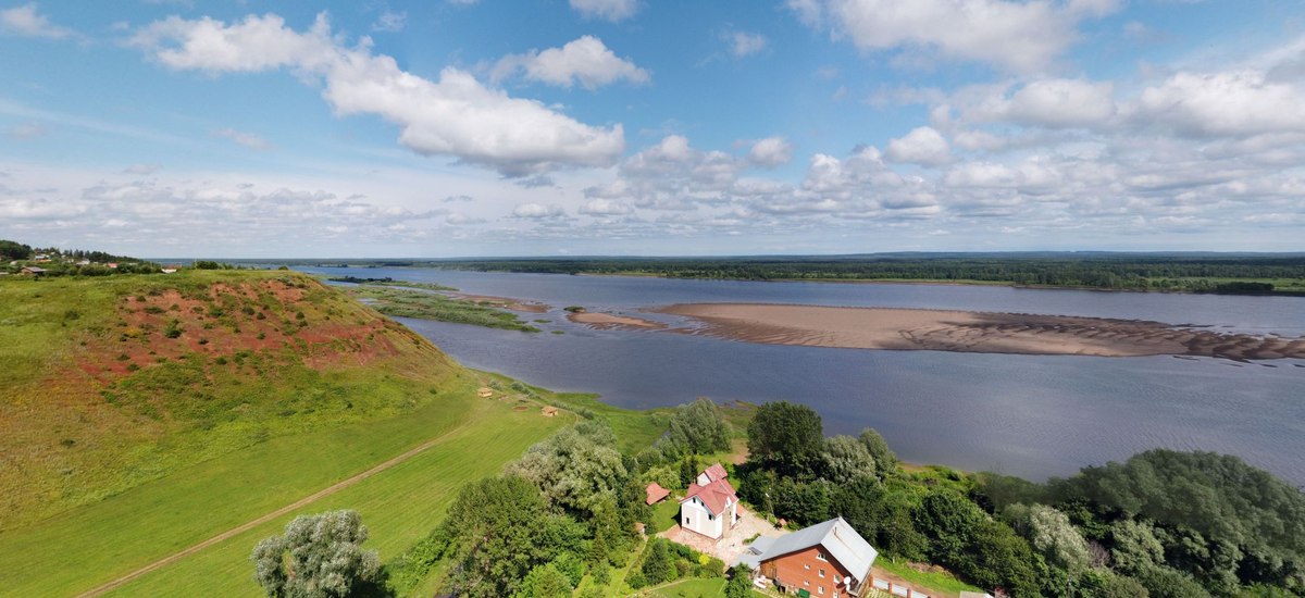 Вид на реку Кама