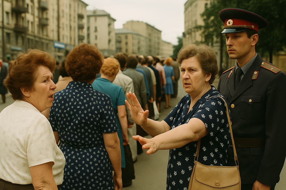 Очередь в СССР