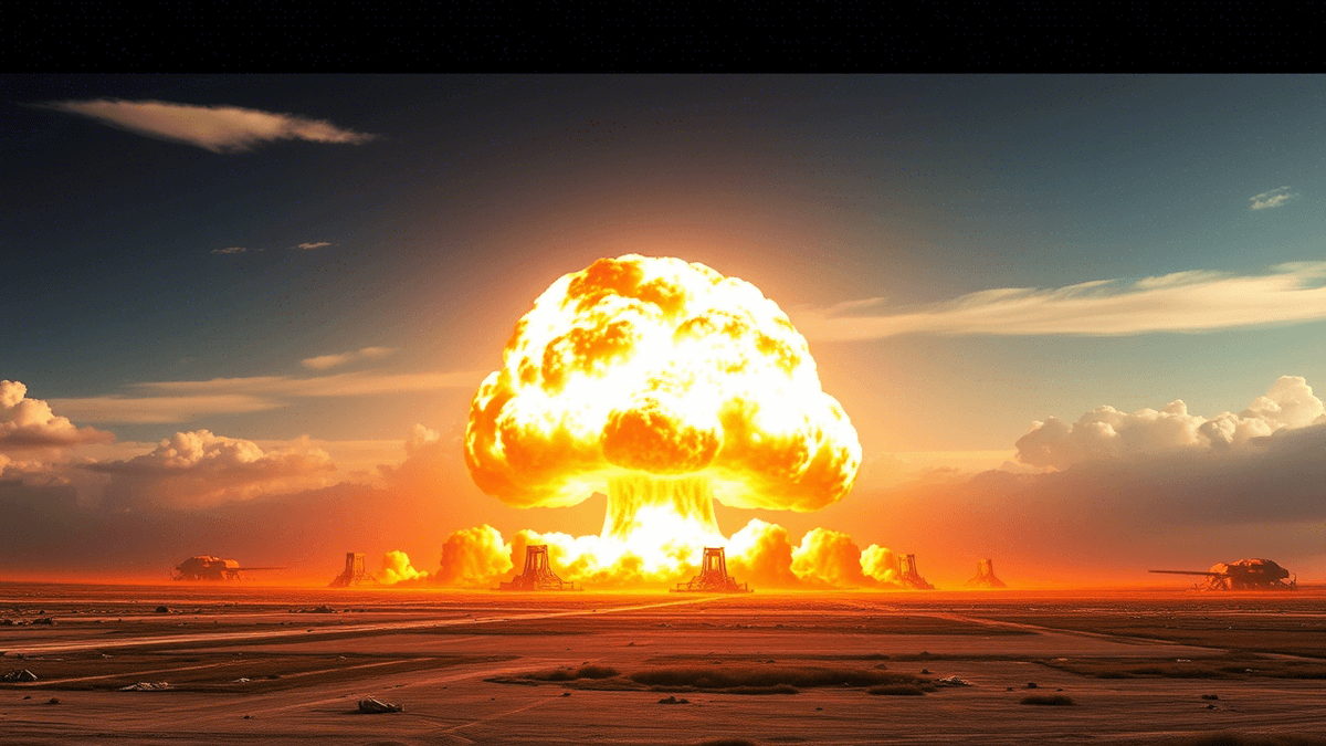    При взрыве мегатонной ядерной бомбы, люди в радиусе 11 километров рискуют получить ожоги первой степени