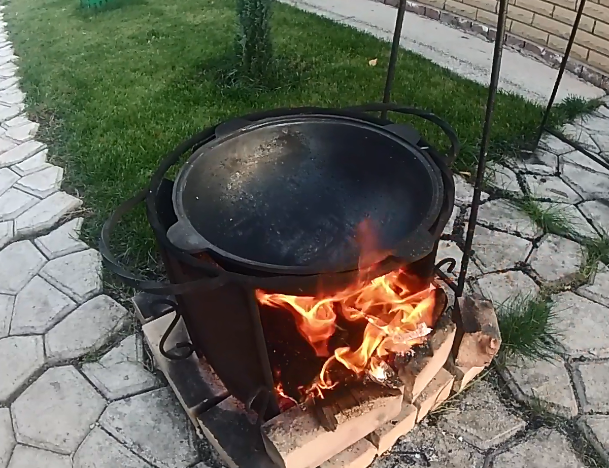 Как правильно прокалить (обжечь) казан и обеспечить его надежное хранение