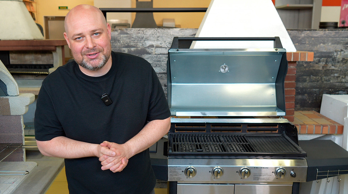 Газовый гриль-барбекю LUCY TOP 5 от Palazzetti