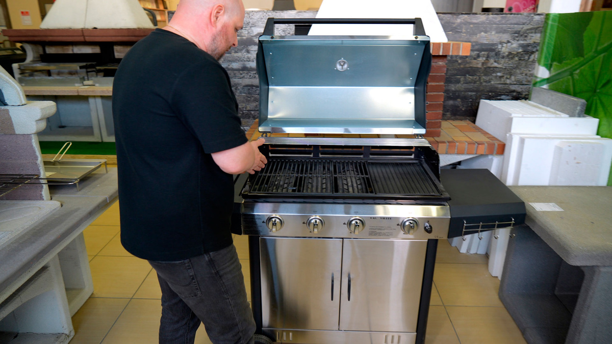 Газовый гриль-барбекю LUCY TOP 5 от Palazzetti