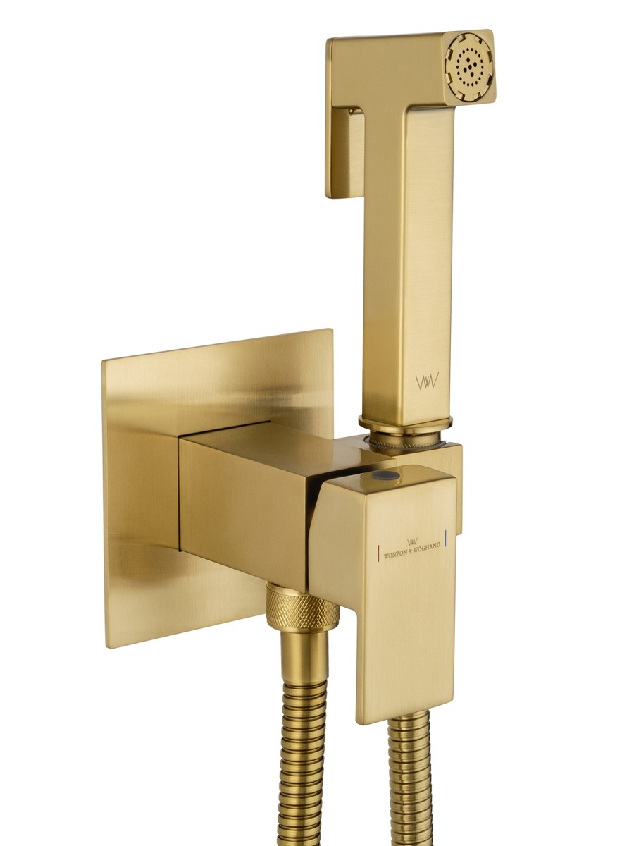 На фото – внешняя пластина (формирующий диск) аэратора гигиенического душа Wonzon & Woghand