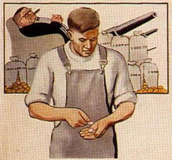 Плакат советских лет, Что неправильно? Фото из открытых источников интернета