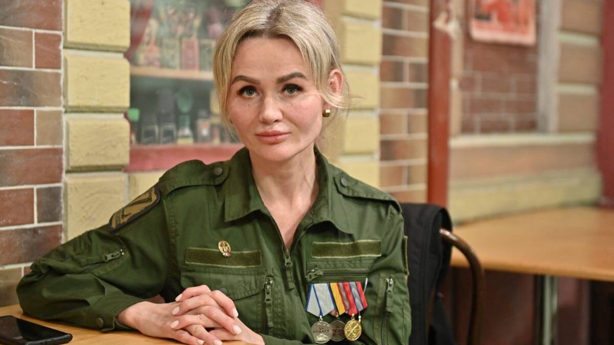    Участница специальной военной операции Лина Корсак в редакции «Вечерки» / Фото: Владимир Баранов