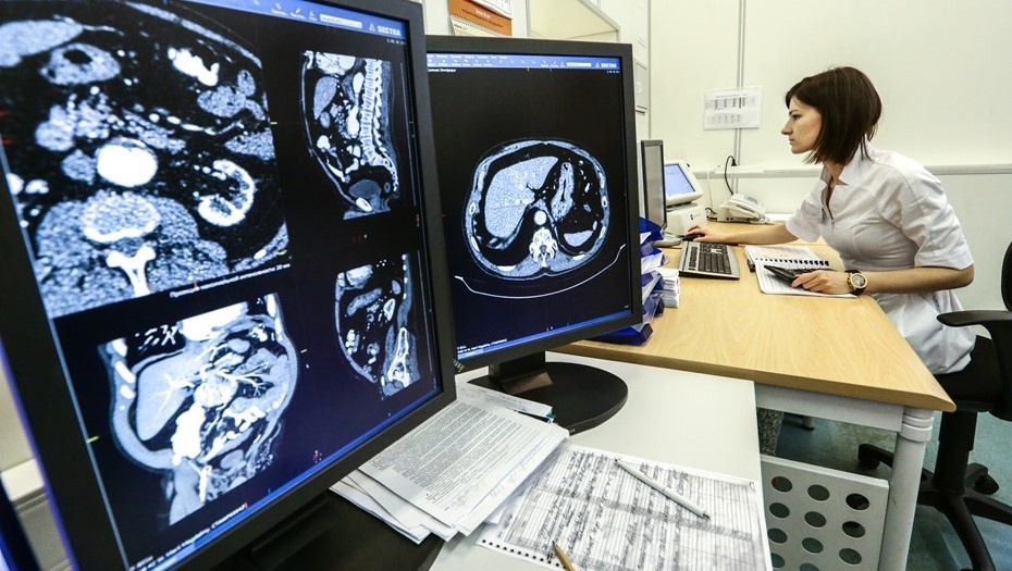    Обстановка в детской городской больнице № 2 Святой Марии Магдалины в Петербурге. Автор фото: Сергей Коньков / "Деловой Петербург"