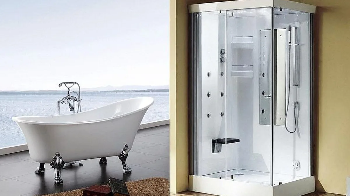 Ванна или душевая кабина — что лучше? 