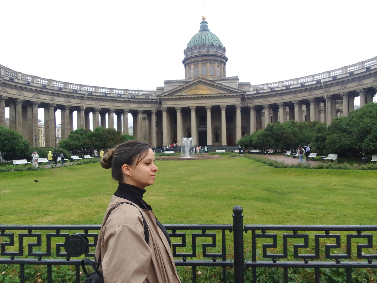 Казанский собор. Невский проспект. Дождливый июнь.