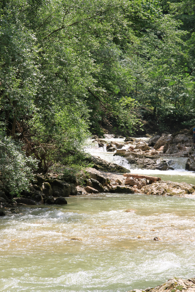 Речка возле станции отправления поезда, вдоль берега все ждут своей поездки, а некоторые купаются и ловят рыбу!