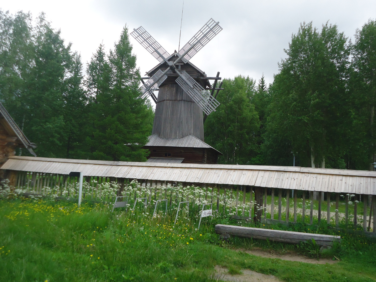 Ветряная мельница. из архива автора.