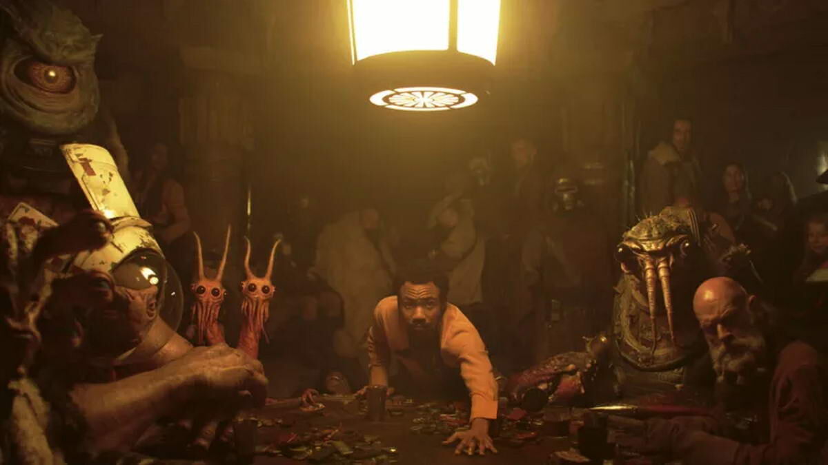 Кадр из фильма "Хан Соло: Звёздные Войны. Истории"