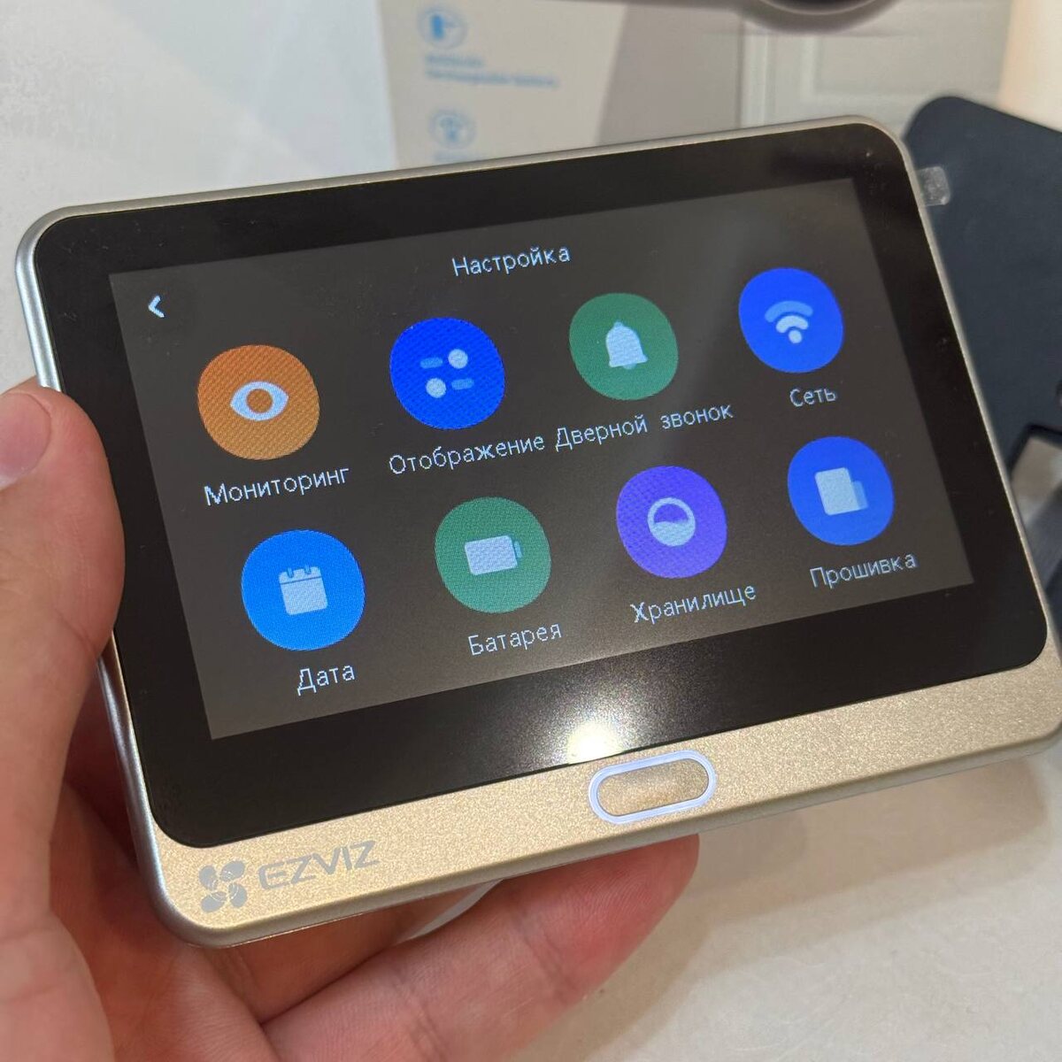 Глазок-звонок с WiFi Ezviz DP2