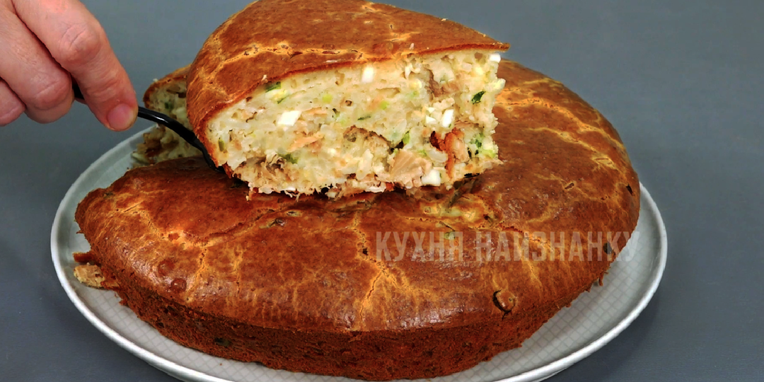 Простой пирог "Буду снова готовить завтра!" Всегда получается! Готовлю с разными начинками и каждый раз - новый вкус