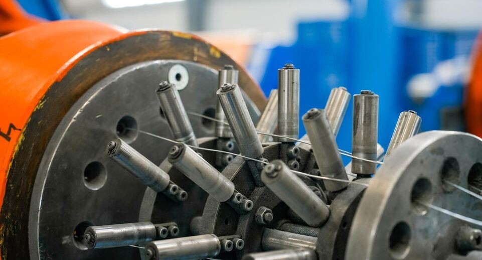    Кабельный завод «Белтелекабель» / Фото взято с Медиастока. Автор: Пресс-служба губернатора