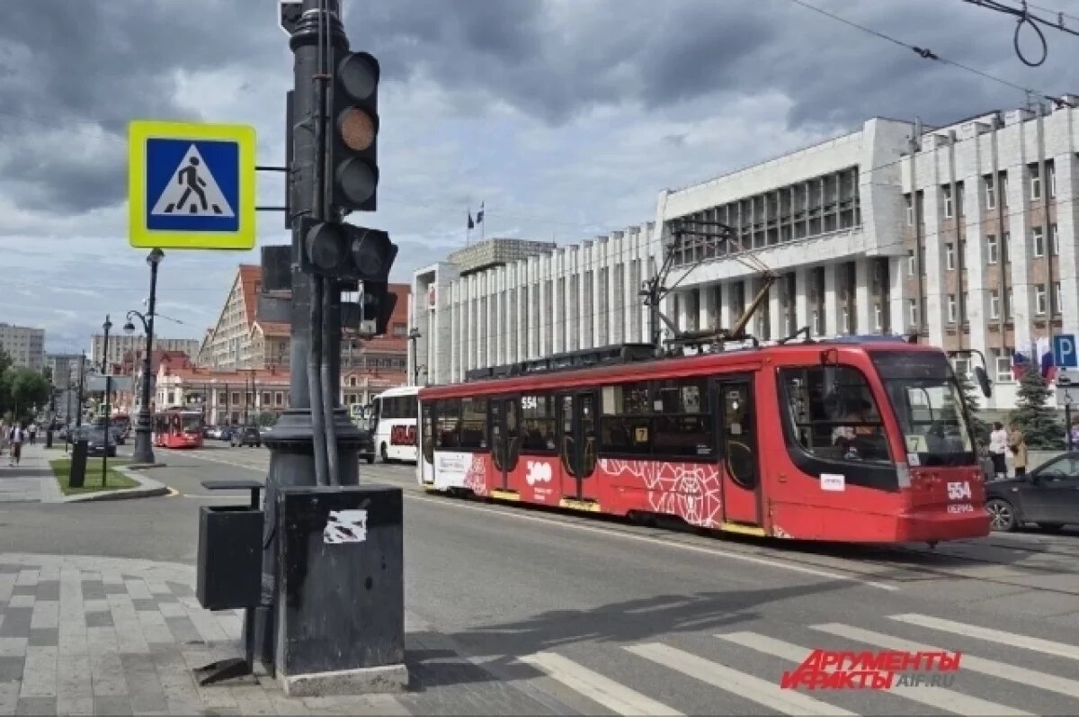    В Перми остановилось движение трамваев нескольких маршрутов