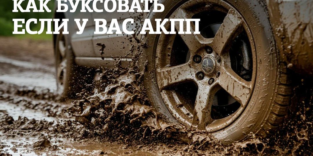 Как правильно буксовать на АКПП?