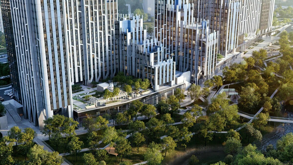 ЖК Ice Towers, фото Яндекс.Карты