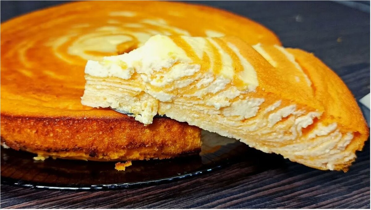 Тыквенная запеканка с творогом