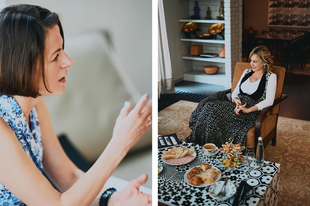    Марина Геворкян и Елена Маринина