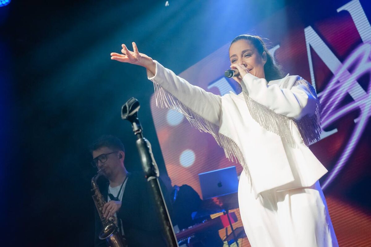 Концерт в Санкт-Петербурге. Фото: https://t.me/s/mariazaitseva1983