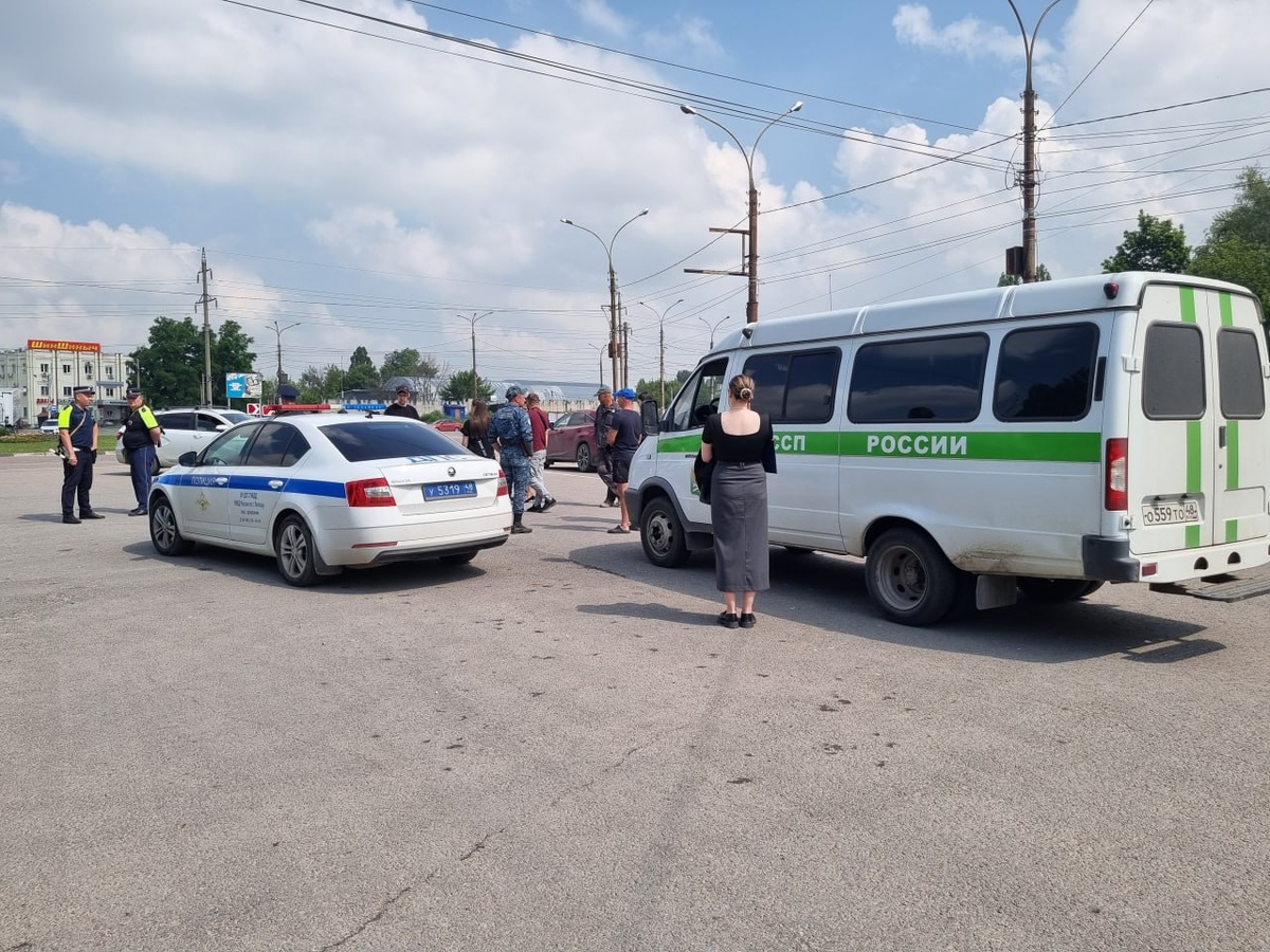    Семь автомобилей изъяли у липецких должников Госавтоинспекция Липецкой области