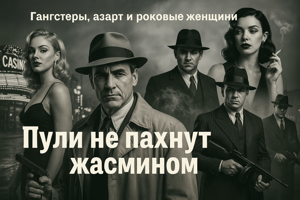 «Пули не пахнут жасмином» | Криминальный нуар в стиле Джеймса Хэдли Чейза