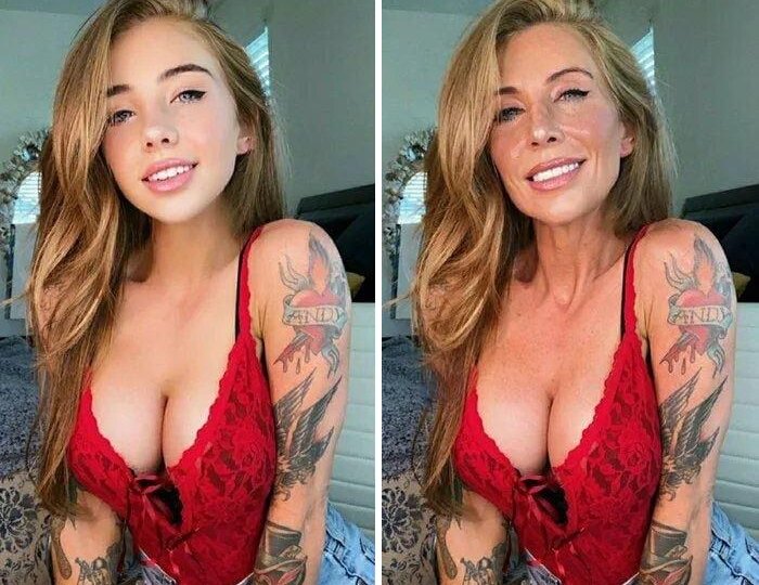 Эти люди максимально тупо спалились на использовании фотошопа в своих фотках