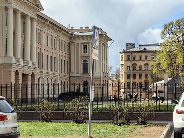     Администрация Академии так и не ответила нашей редакции принадлежат ли пони вузу. Фото: читатели МК в Питере