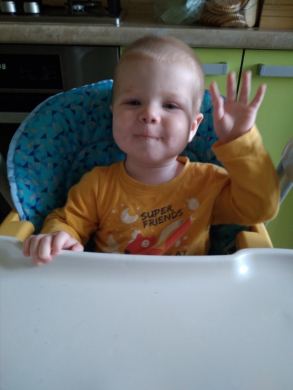 Я не помню, сколько сыну на этом фото, но это еще до того, как мы впервые услышали об Аутизме.