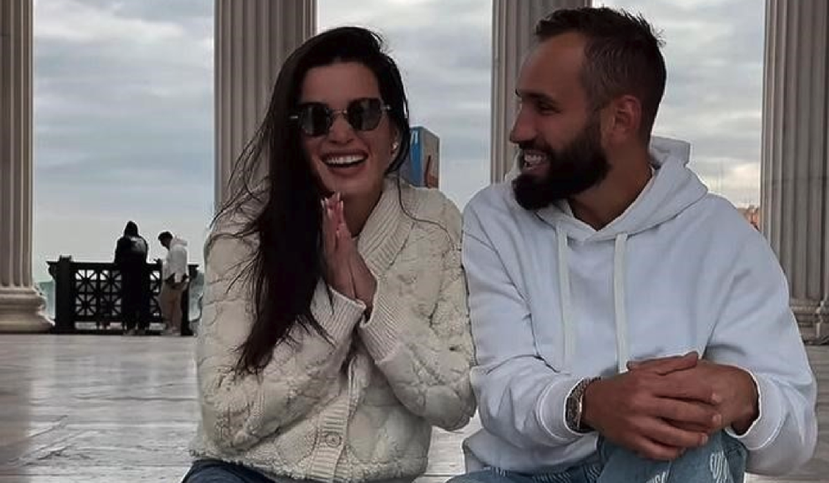    Ксения Бородина и Николай Сердюков. Кадр: соцсети