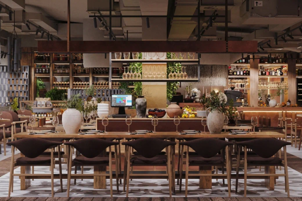 Интерьер ресторана Ullu