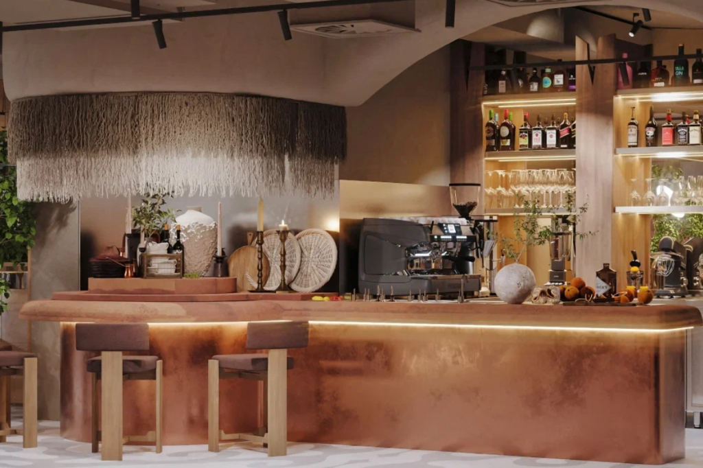 Интерьер ресторана Ullu