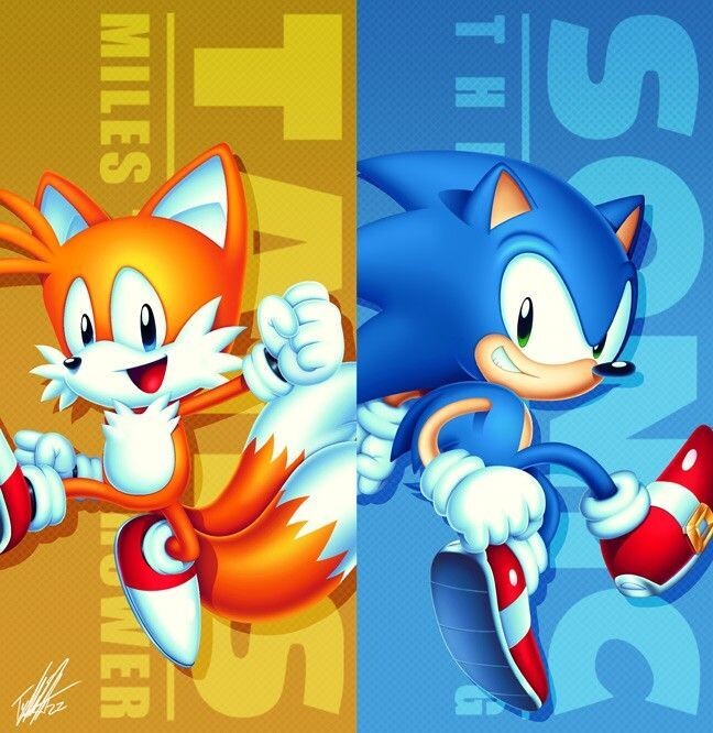 Ёжик Соник и Лисёнок Тейлз (классические)