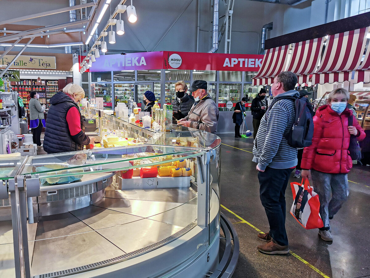 Павильон Центрального рынка в Риге © Sputnik