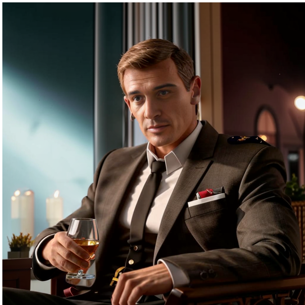 "Ну малыш, что ты хотел мне рассказать?"-спросил Лео Урсу.