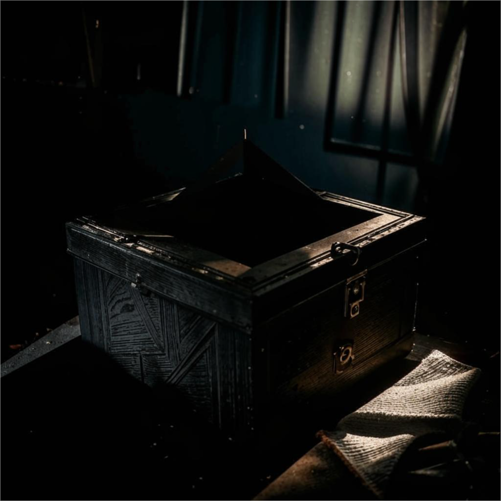 Раздался тихий звон колокольчиков, и из ниши в стене выплыл черный ящик.