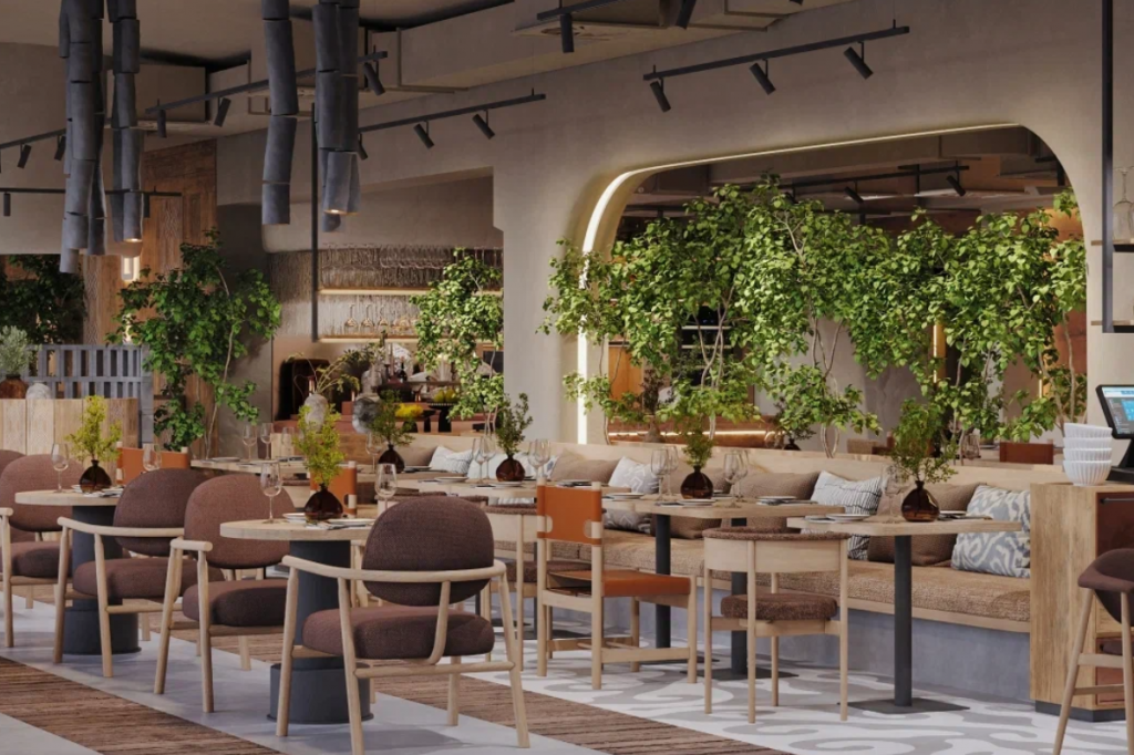 Интерьер ресторана Ullu