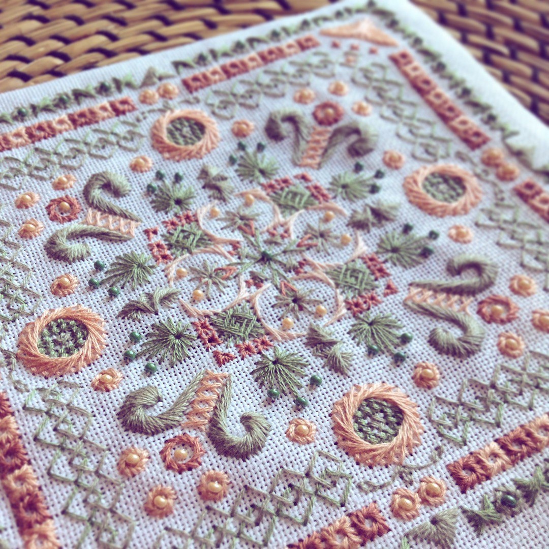 Моя вышивка шовчиками