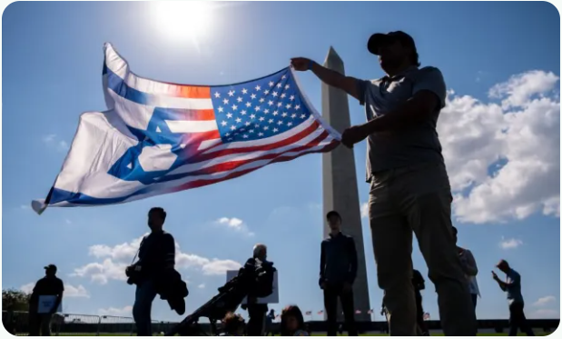 Поддержка еврейского государства падает среди молодых людей всех политических взглядов. Кредит: Getty.